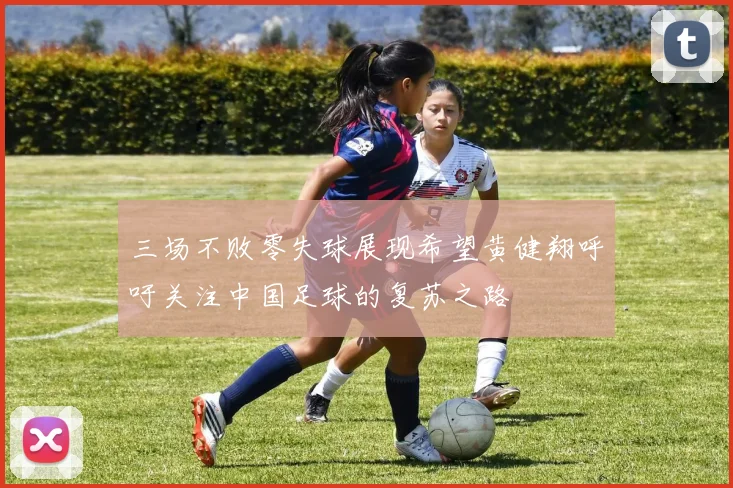 三场不败零失球展现希望黄健翔呼吁关注中国足球的复苏之路